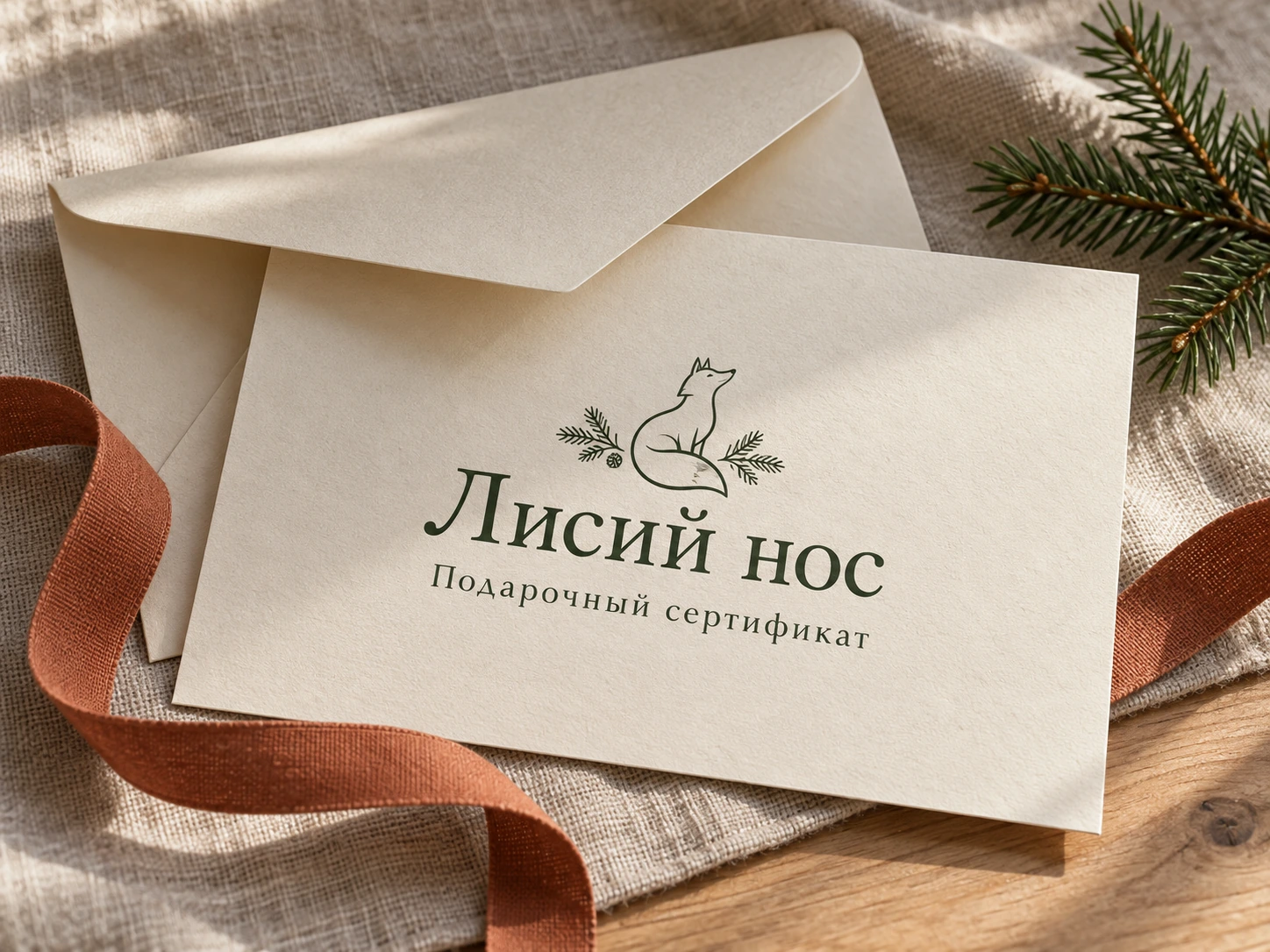 Подарочный сертификат «Лисий нос»